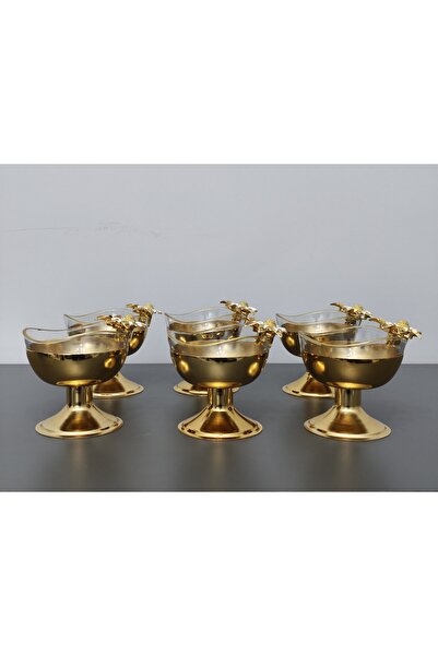 PARILTI HOME COLLECTİON Σετ 6 τεμαχίων Στρογγυλά Κυματιστά Μπολ Παρουσίασης Π...