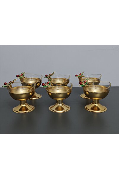 PARILTI HOME COLLECTİON Σετ 6 τεμαχίων Στρογγυλά Κυματιστά Μπολ Παρουσίασης Π...
