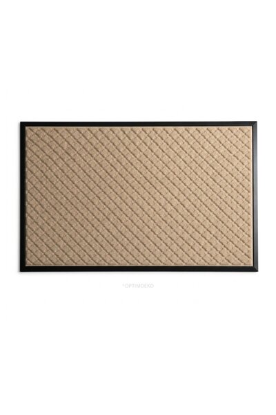 OPTIM DEKO Covoraș de intrare gri 75x45 cm ® OPTIMDEKO, anti-alunecare, rezis...