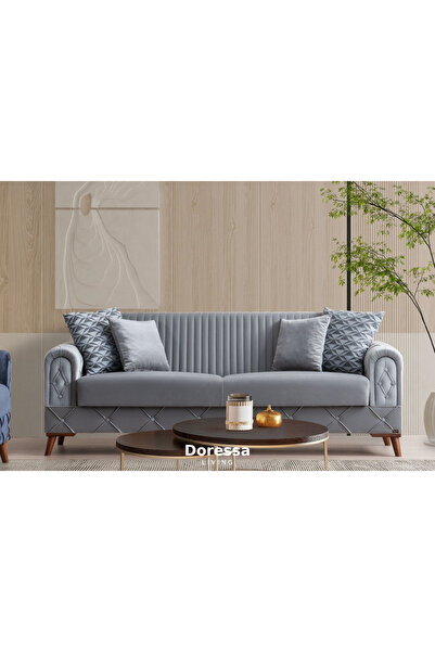 Doressa Living Dies Grey Kanepe