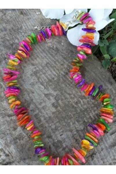 Stoneage Natural Stone (Abundance) Necklace - Multi-Colored -