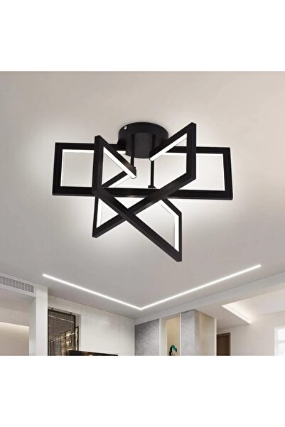 SELEXMO Lustra LED cu telecomanda 72W, 3 Elemente, lumina Rece/Calda/Neutra, ...