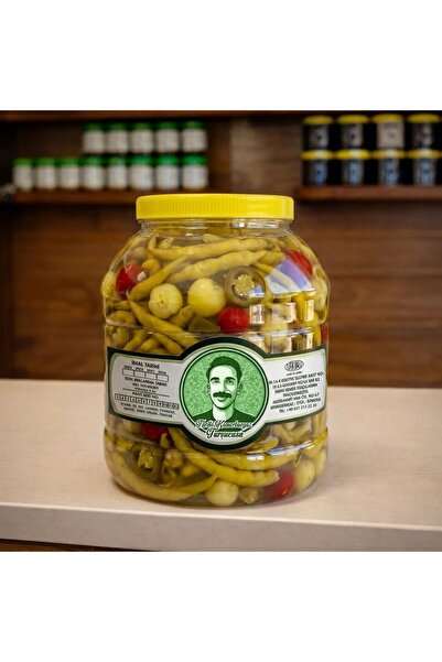 Tarihi Kemerburgaz Turşucusu Karışık Biber Turşusu 3 Kg (Süs, Topi, Macar, Ki...