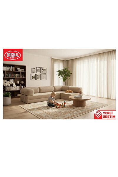 MiX 300X200 AÇIK KÖŞE L TİPİ ORİJİNAL SÜNGERLİ ŞARK KÖŞE KOLTUK