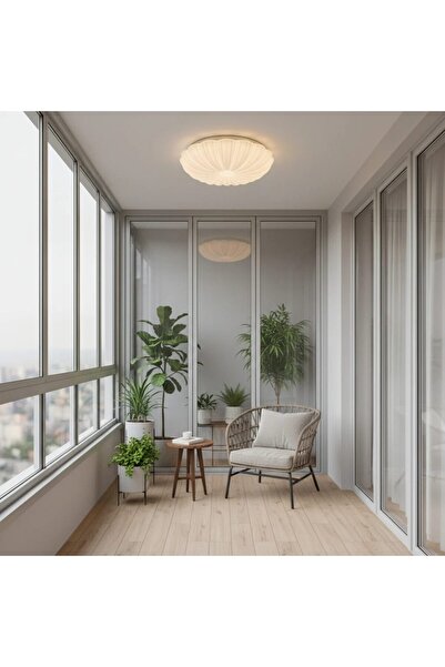 Flippy Φωτιστικό Οροφής LED Μαργαρέτα 23 εκ., 22W, 3000K / 4000K / 6000K, Λευ...