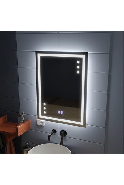Flippy Infima Touch Καθρέφτης LED με Σύστημα Αποθάμβωσης 60x80 εκ.