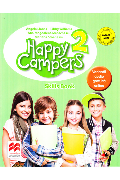 Litera Educational Campingari Fericiți 2. Carte de Abilități - Angela Llanas