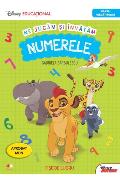Litera Educational Ne jucam si invatam numerele. Fise de lucru - Clasa pregat...