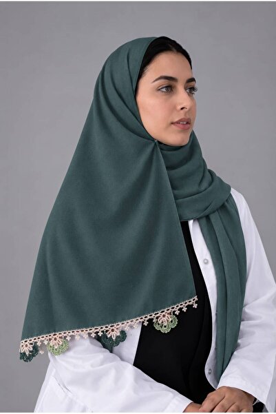 Veil Designer طرحة بوال شغل تركي بقماش ياباني شغل يدوي تطريز كروشيه المقاس : ...