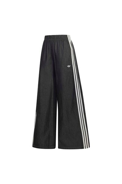 adidas Pantaloni trening pentru femei DENIM WIDE LEG - KY8112