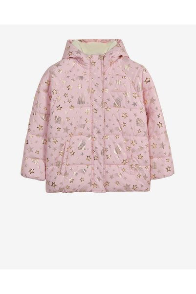 SKECHERS G Puffer Halley Jacket Büyük Kız Çocuk Pembe Mont SK2620131-0098