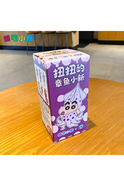 BANDAI Random 1pcs 2026 New Crayon-Shin-Chan Blind Box Toys Wind Up Octopus F...