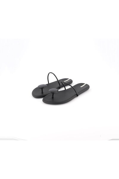 İpanema Women Minimalist Flip Flops Slippers, Black