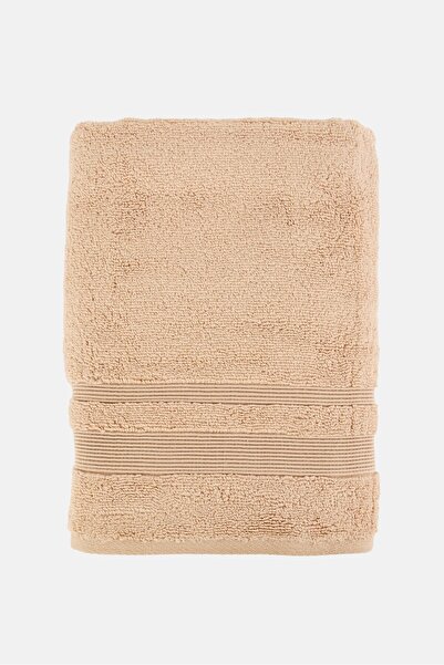 Kathy Ireland Zero Twist Cotton Bath Towel, Beige