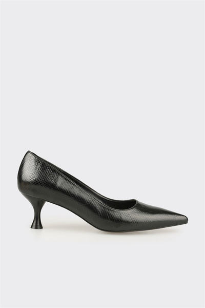 Elle Shoes Siyah Kadın Stiletto