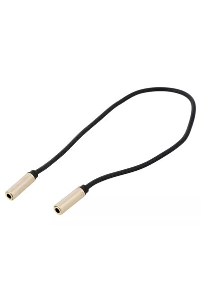 Vention Cablu prelungire audio stereo Jack 3.5 mm mama-mama 0.3m aurit negru ...