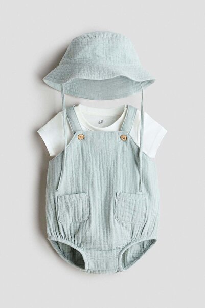 H&M 3-piece cotton set
