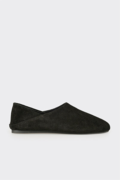Elle Shoes Siyah Deri Kadın Günlük Ayakkabı