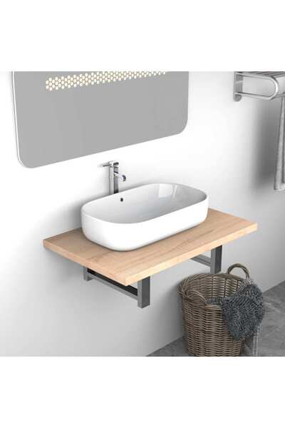 Concept Bathroom furniture, oak, 60 x 40 x 16.3 cm