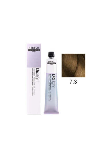 L'oreal Professionnel Dia Light Hair Color 50ml - 7.3 Golden Blonde