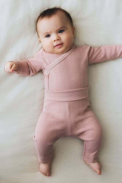 H&M 2-piece bodysuit and leggings set