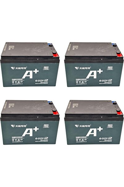 FUKUKAWA A+ 6-DZF-12 12V 12Ah Electric Bike Battery – 4 PCS Pack | Maintenanc...
