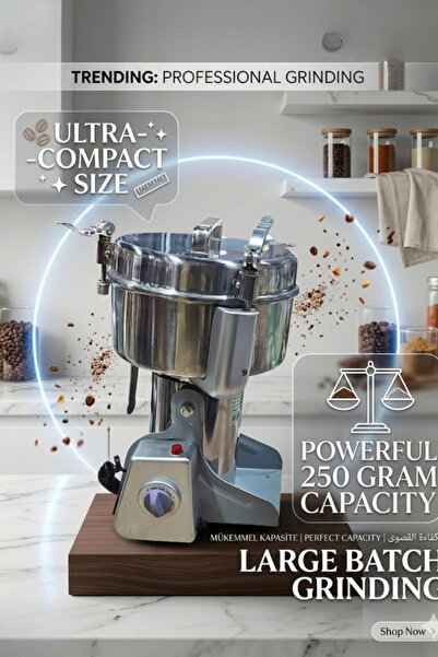 Coffee Professional 250g Express Espresso Machine & Integrated Grinder
