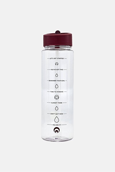 RESTORE Straw Sipper Water Bottle 700 ml, Transparent