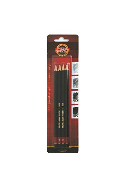 Koh-i Noor Creioane Grafit Toison D'Oor, Tip Arta HB, 2B, 4B, 6B, 4 Bucati