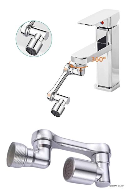 ZERO LAND Spt-Gld Rotatable Faucet Head Acrobat Kitchen Bathroom Faucet Spout...