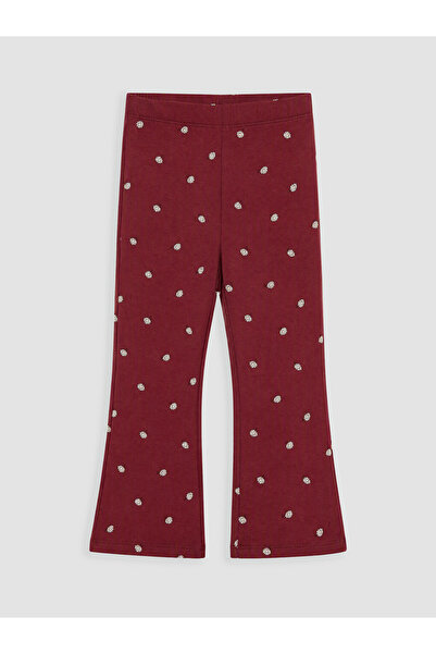 LC Waikiki Rmz Gi̇yi̇m Farkiyla Spanish Leg Floral Girls' Leggings