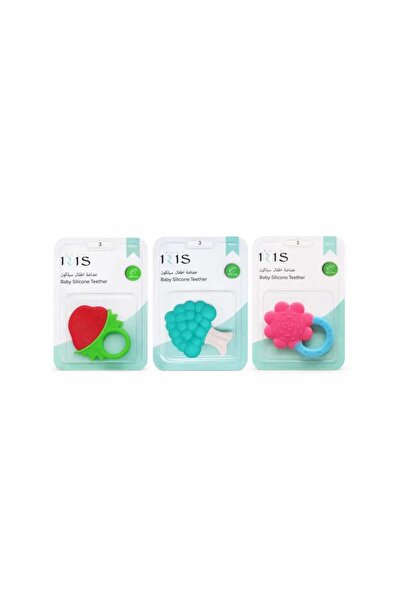 Generic Brand Baby Iris Silicone Baby Teether for Teething 4 Months+ - 1 Piece