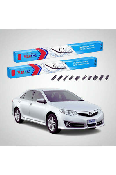 TEAMCAR Windshield Wipers Toyota Camry V5 Sedan 2011-present | Front Set Flat...