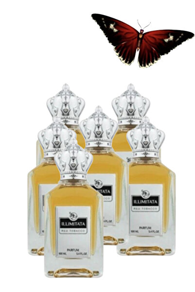 ILLIMITATA 6 Pieces Red Tobacco Perfume 100 ML