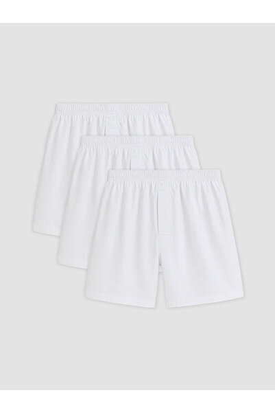 LC Waikiki Rmz Gi̇yi̇m Farkiyla Relax Fit Cotton Men's Boxer 3 Pack