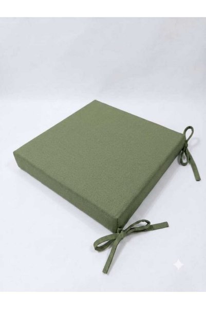 MoMMe SANDALYE MİNDERİ FERMUARLI SU GEÇİRMEZ KETEN DUCK KUMAŞ 40*40 CM 5 CM S...