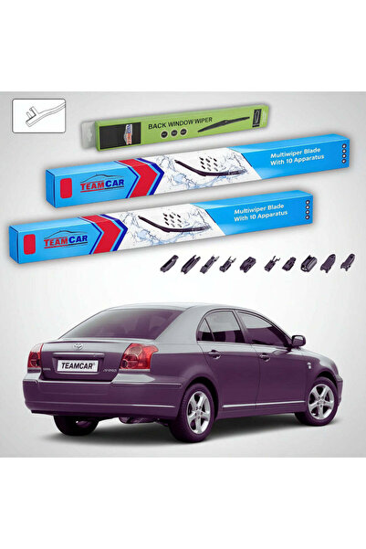 TEAMCAR Toyota Avensis T25 Liftback Πλαστικές Υαλοκαθαριστήρες 2003-2008 |   ...