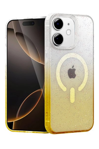 New Face غطاء SPT-GLD Newface لهاتف آيفون 12 لامع متوافق مع Magsafe (101030) ...