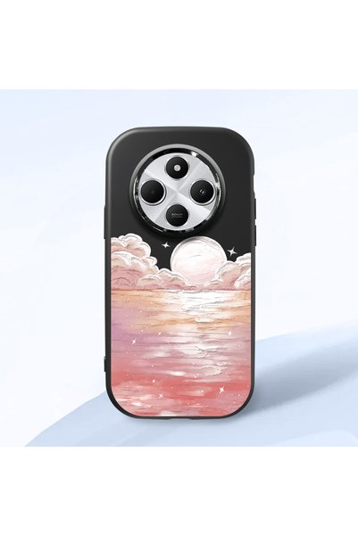 ucuc Black Silicone Case Compatible with Redmi 14C 4G/5G Shock Absorbing Came...