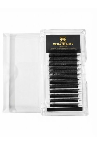 SİMİN KOZMETİK MEKA BEAUTY 5D W VOLUME İPEK KİRPİK – 0.07 C MIX 8-15 MM