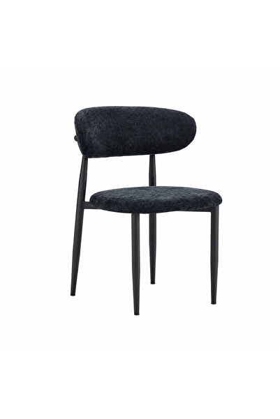 Generic Black Color Fabric Chair