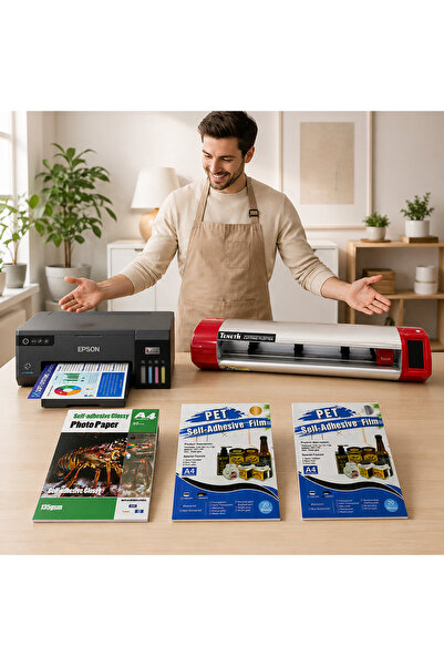 Digitronix Otomatik Sticker ve Etiket Baskı Seti 44