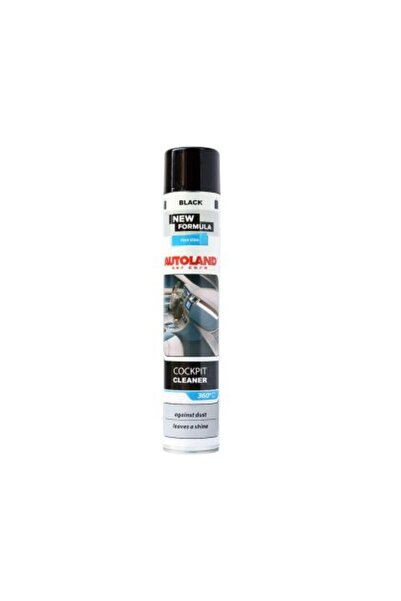 Autoland Αεροζόλ καθαρισμού ταμπλό και κοκπίτ 750ml μαύρο