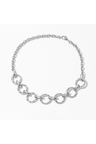 Peach Jewelry Μοντέρνο Κολιέ, Από Ατσάλι 316, Επιχρυσωμένο 16Κ