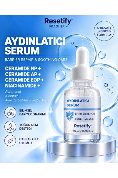 RESETIFY Aydınlatıcı Barrier Defense Serum 20 ML