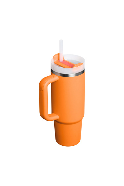 Stanley The Quencher H2o Flowstate Tumbler Goldenrod Coral Unisex Turuncu Termos UNISEX