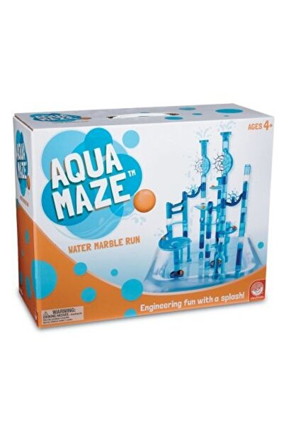 Mindware Aqua maze twist, joc de constructie traseu cu bile si apa