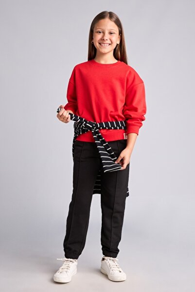 DeFacto Girl's Tracksuit Bottom X9036A6/Bk81 Black