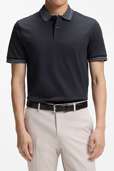 BOSS H Phillipson 238 Erkek Polo Yaka T-Shirt Mavi