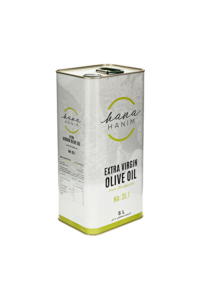 HANAHANIM Turkish Extra Virgin Olive Oil 5L | No: 35.1 | Filtered | Single Es...